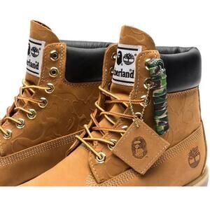Bape x Timberland x UNDFTD 6" Wheat Boot StockX Cert. Sz 11